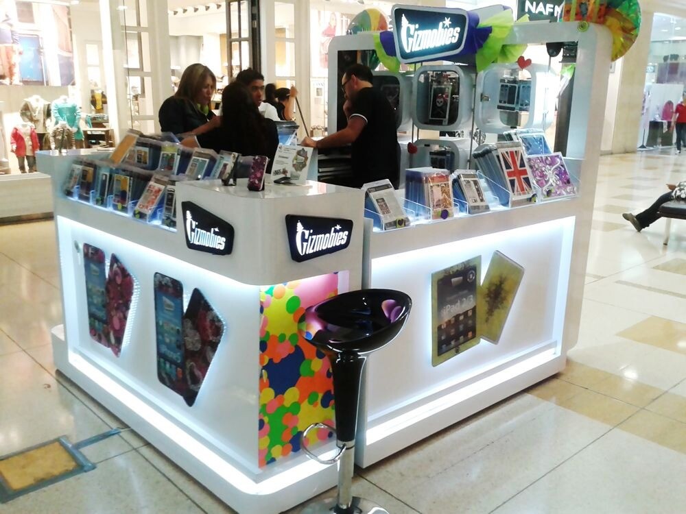 Diseño de islas para centros comerciales